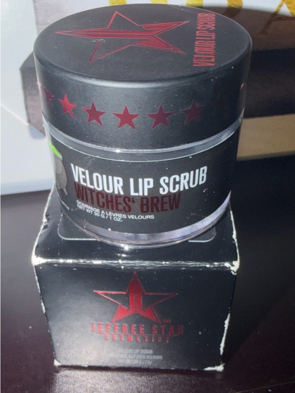 Jeffree Star Velour Lip Scrub Witches' Brew  NIB
